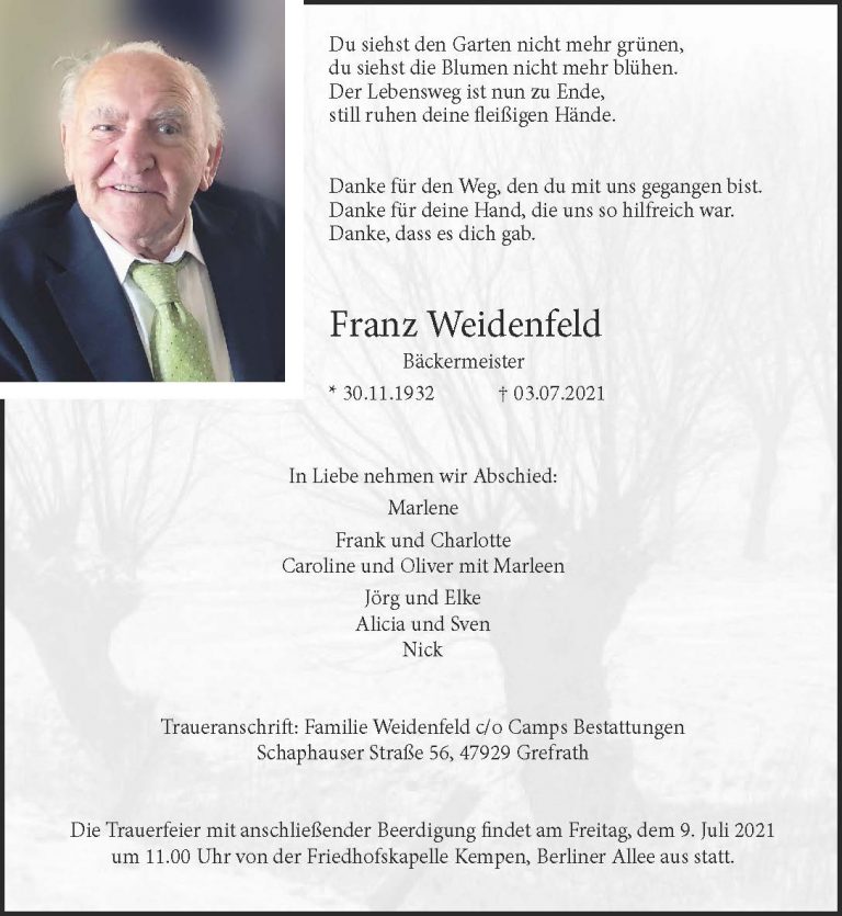 Franz Weidenfeld
