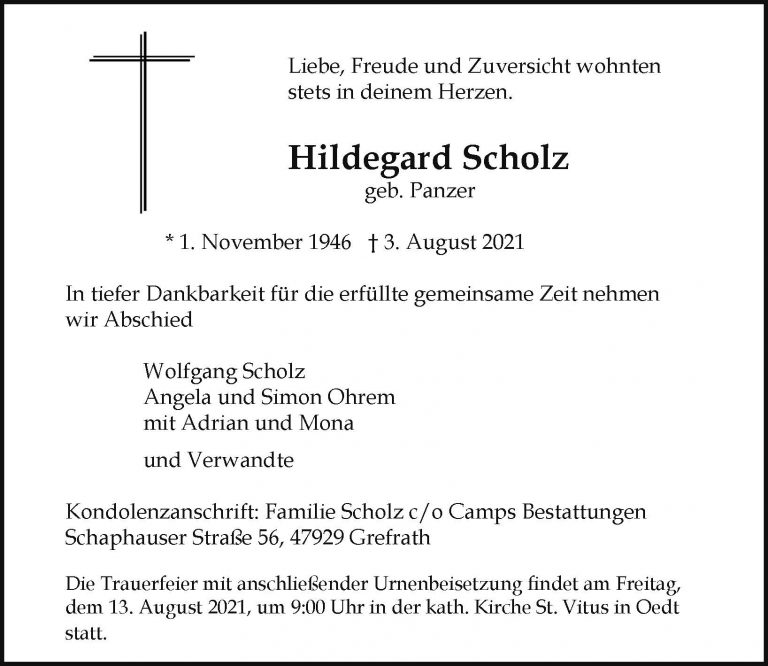 Hildegard Scholz
