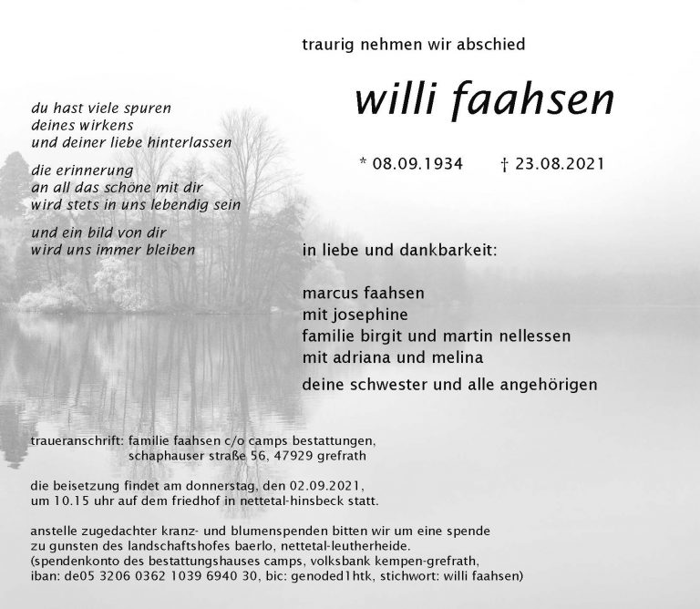 Willi Faahsen