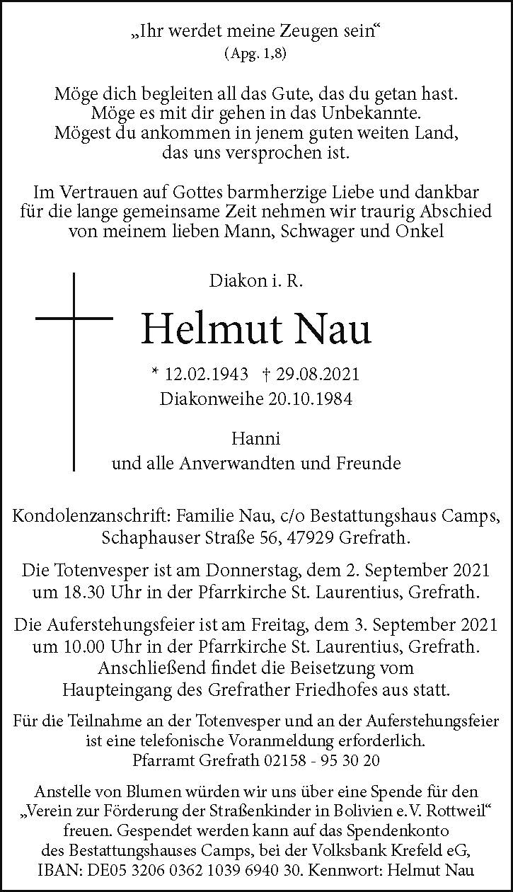 Helmut Nau