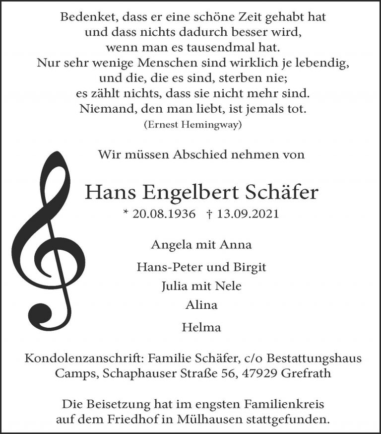 Hans Engelbert Schäfer