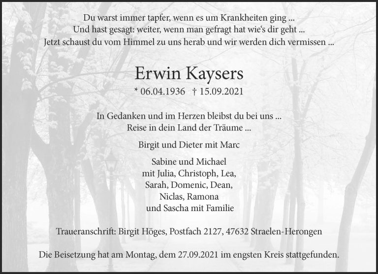 Erwin Kaysers
