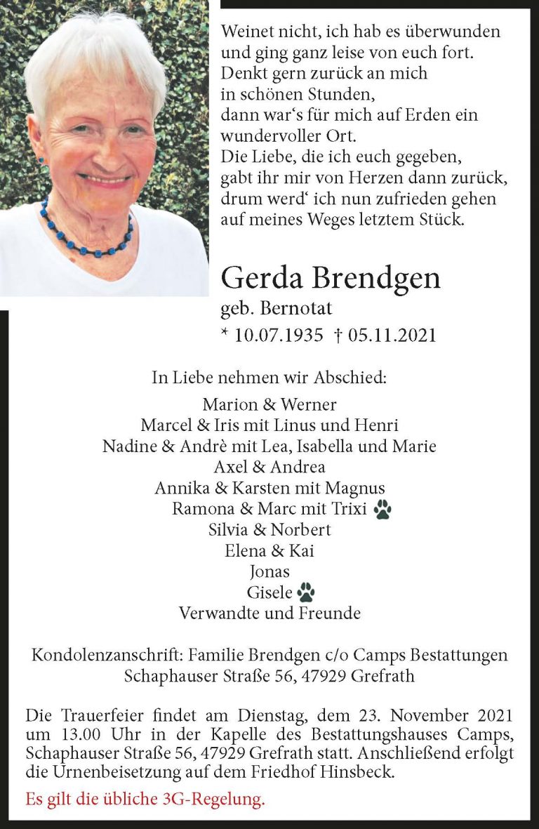 Gerda Brendgen