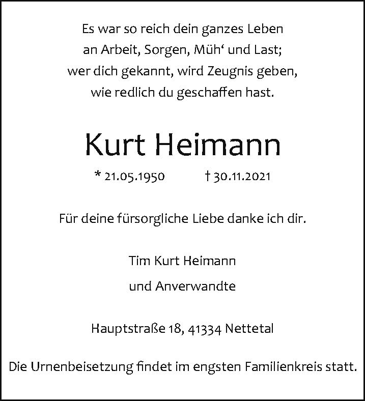 Kurt Heimann