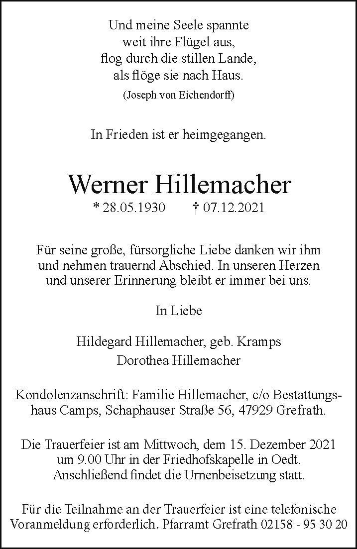 Werner Hillemacher
