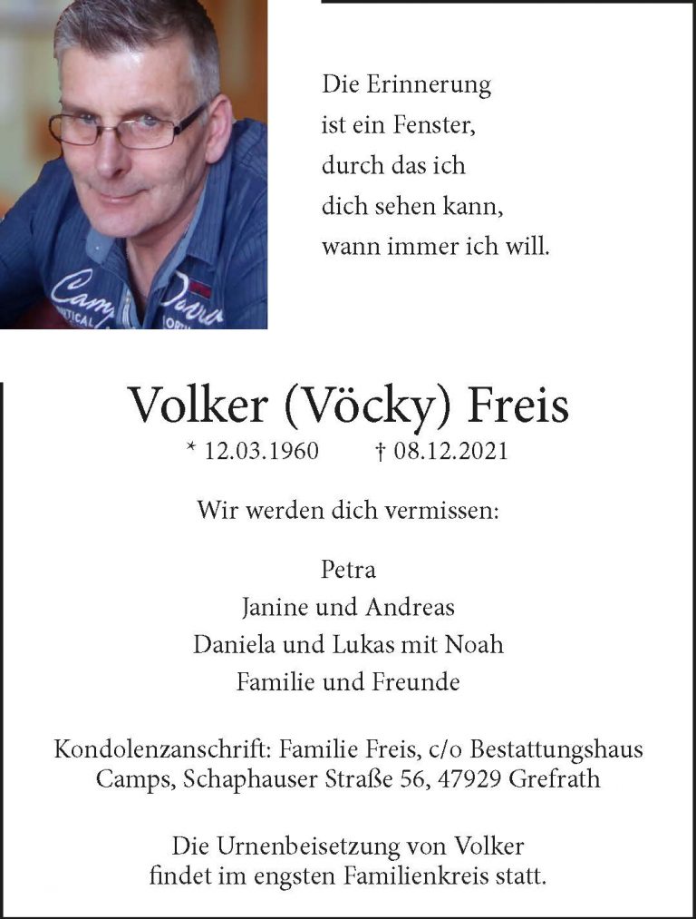 Volker (Vöcky) Freis
