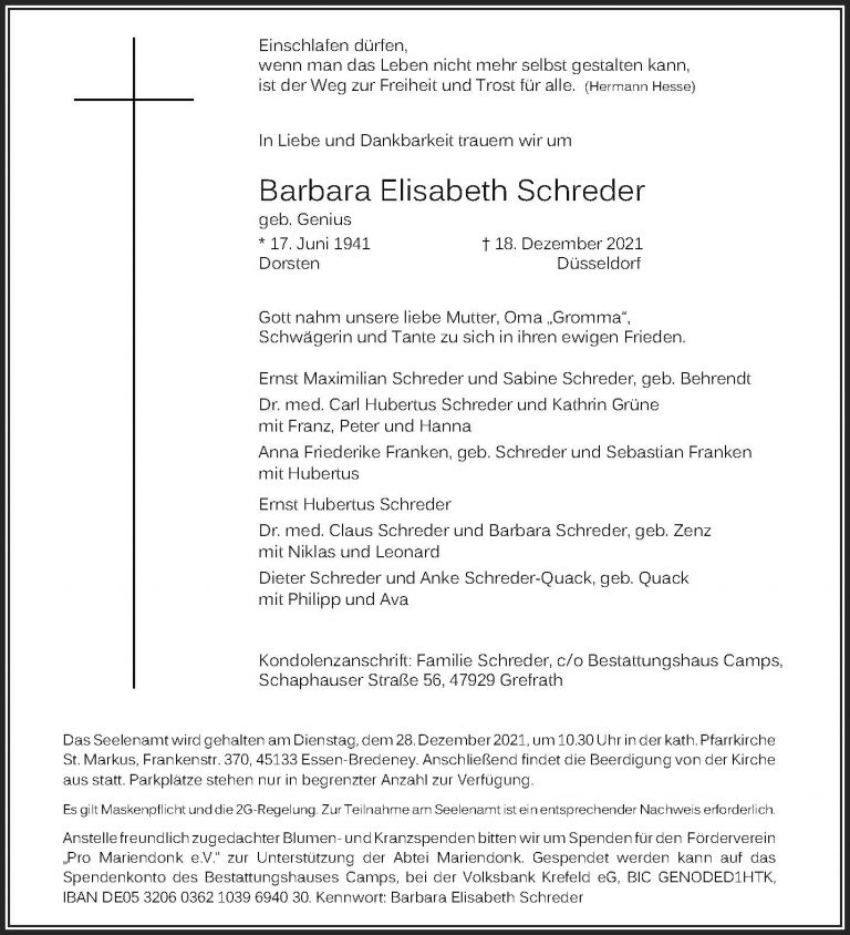 Barbara Elisabeth Schreder