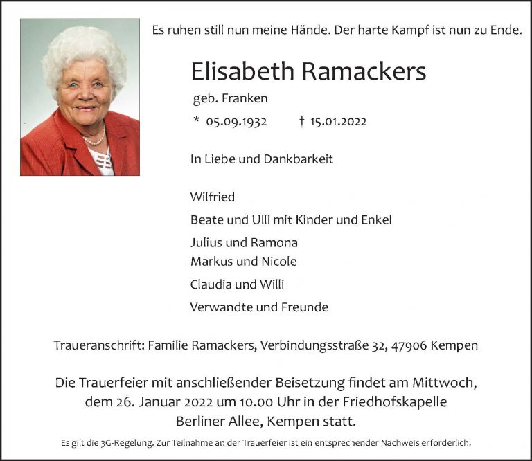 Elisabeth Ramackers