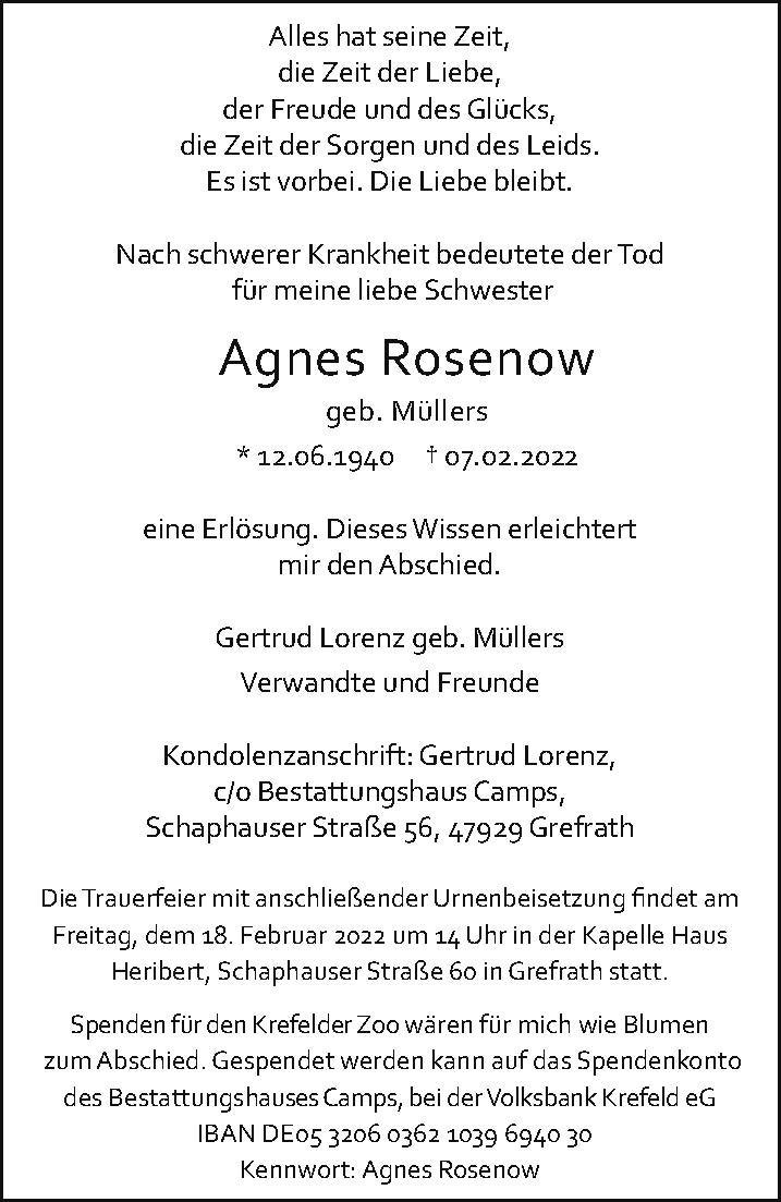 Agnes Rosenow
