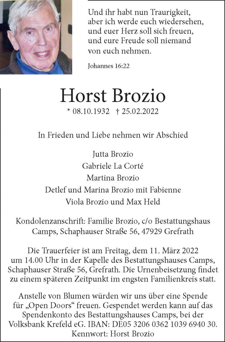 Horst Brozio