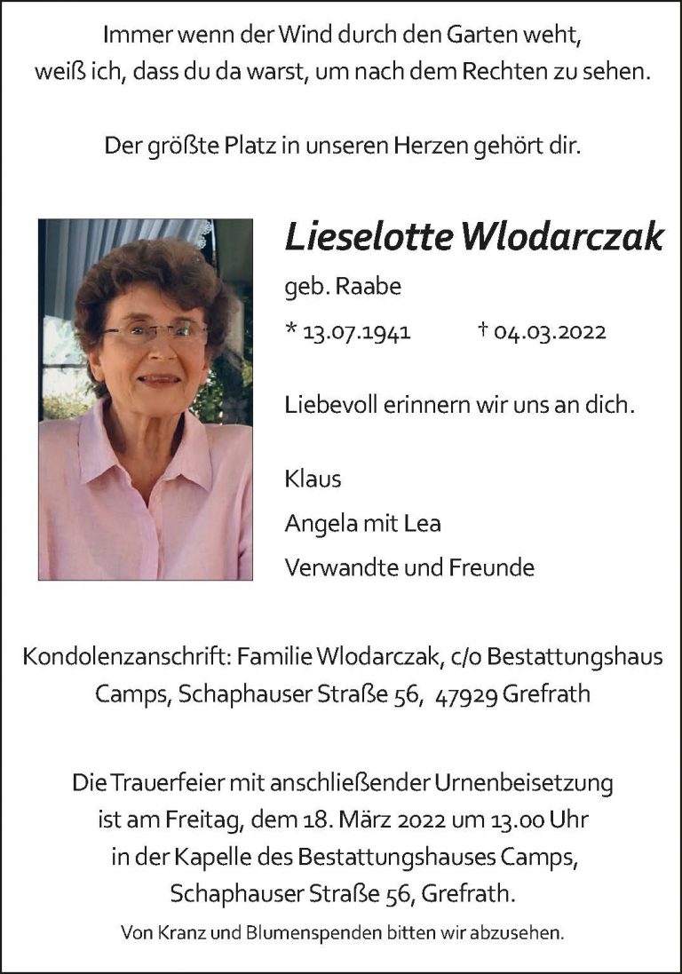 Lieselotte Wlodarczak