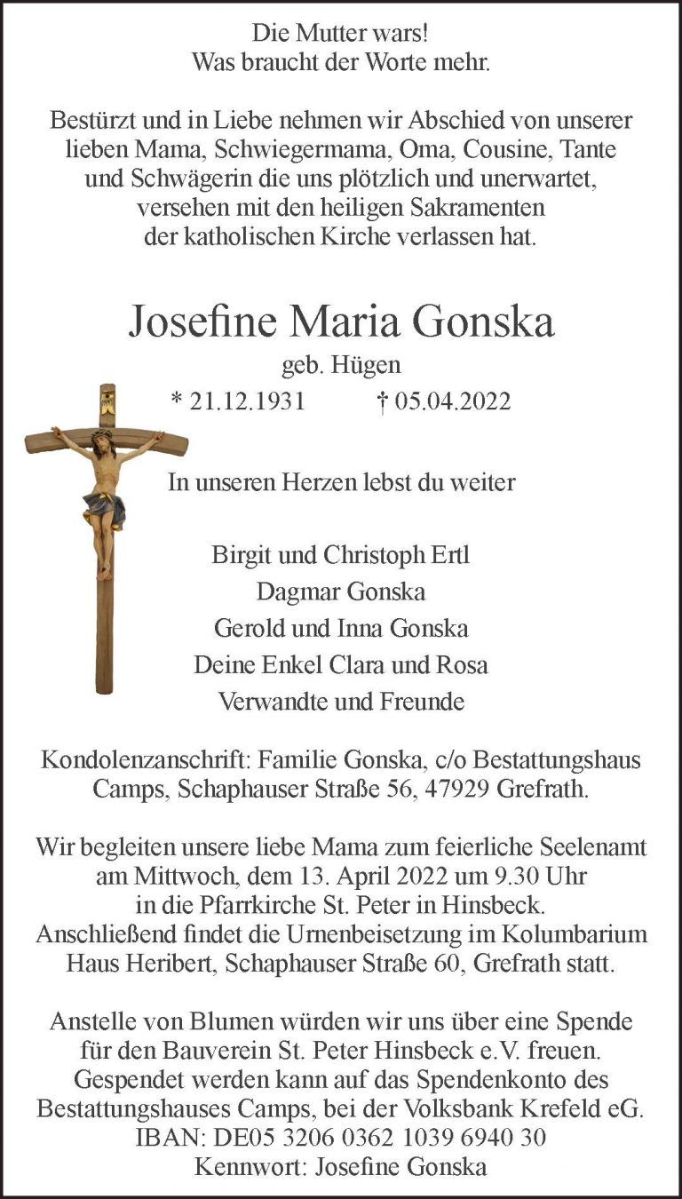 Josefine Maria Gonska