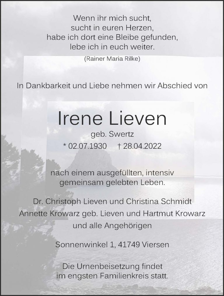 Irene Lieven