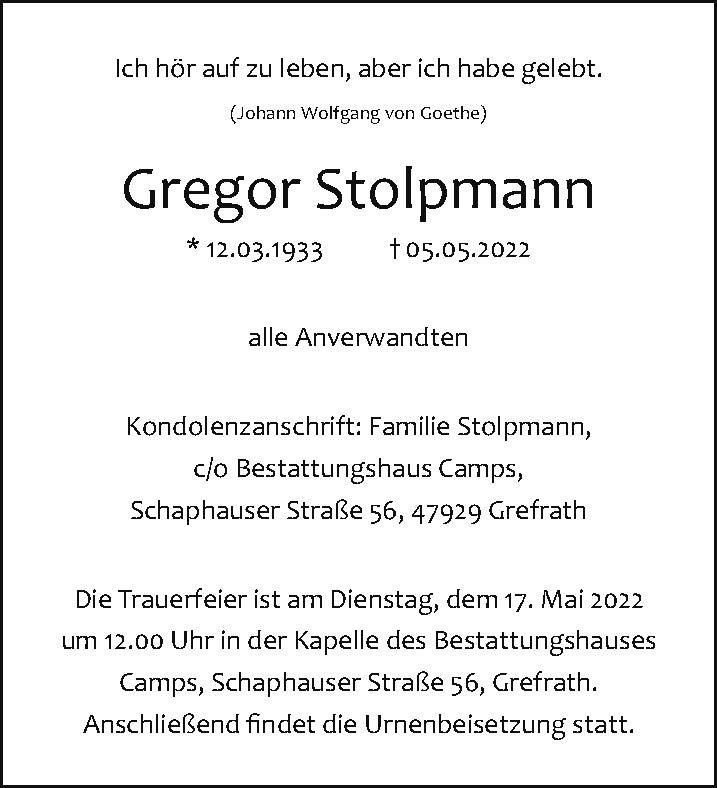 Gregor Stolpmann