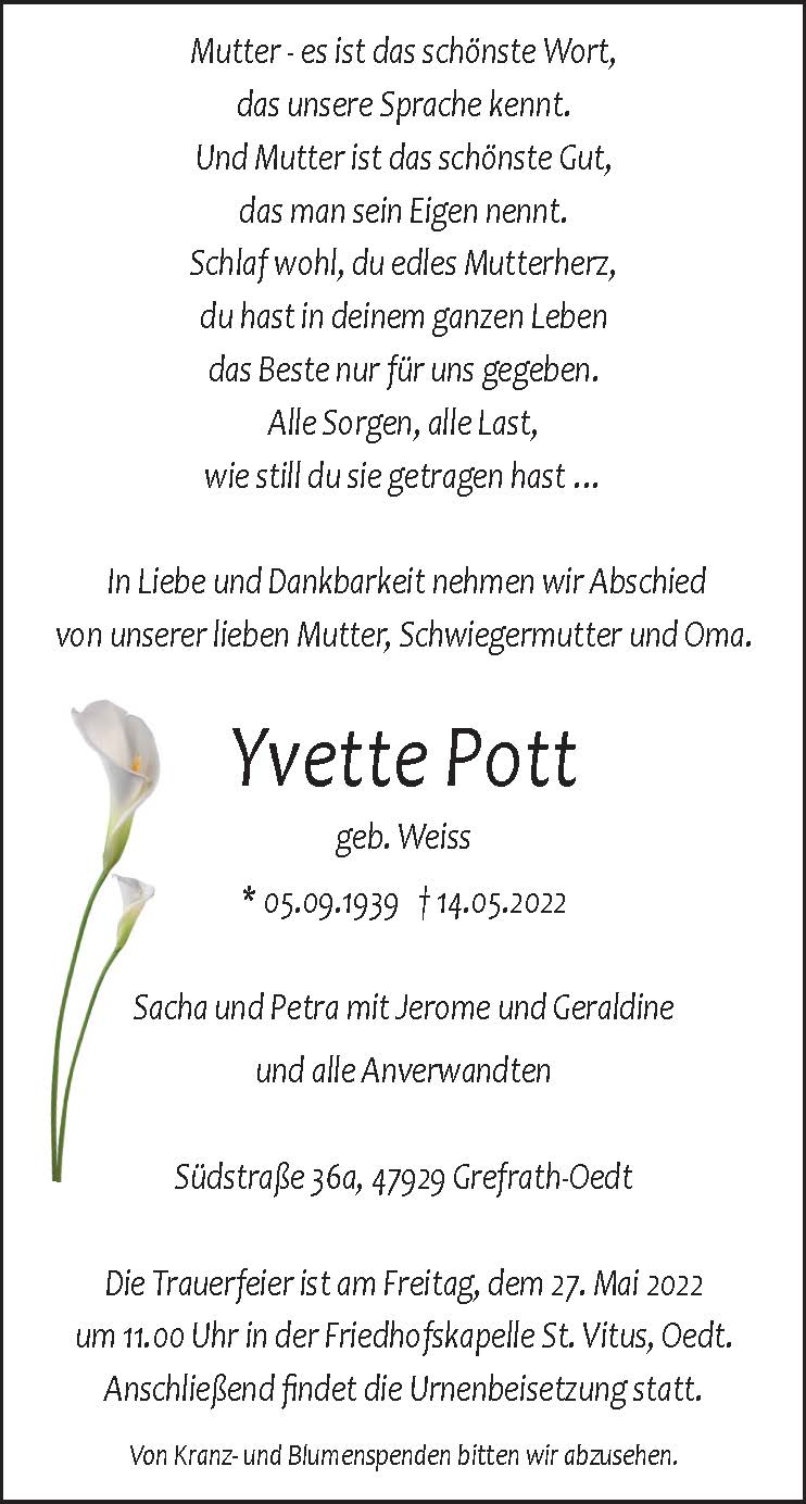 Yvette Pott