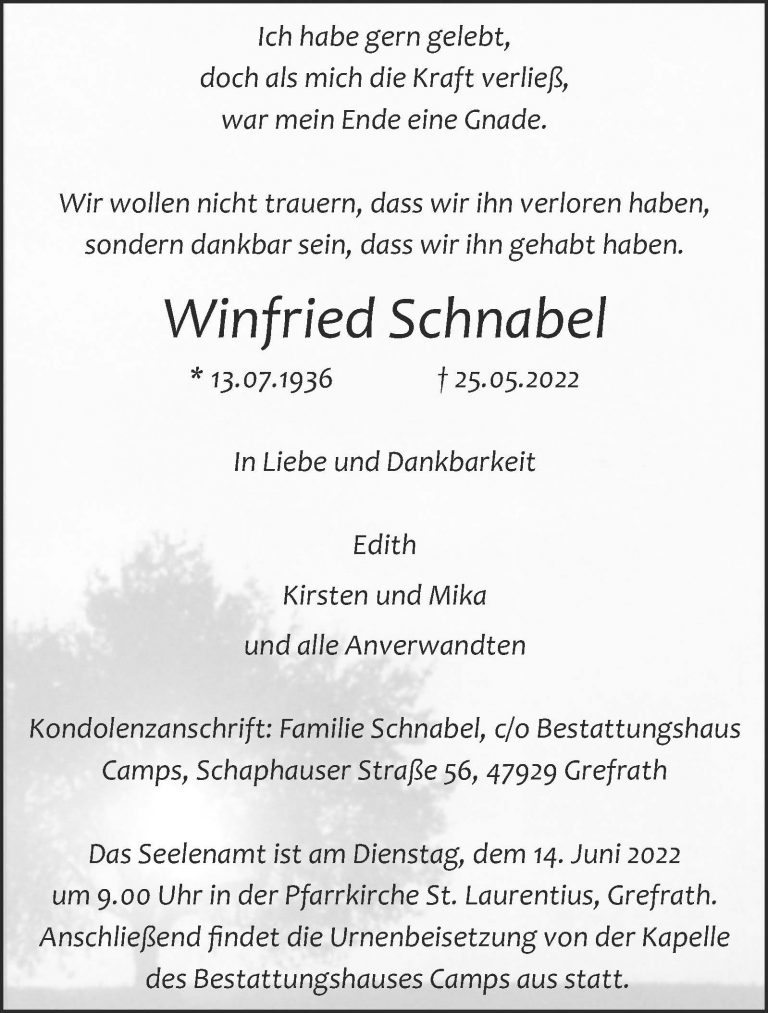 Winfried Schnabel