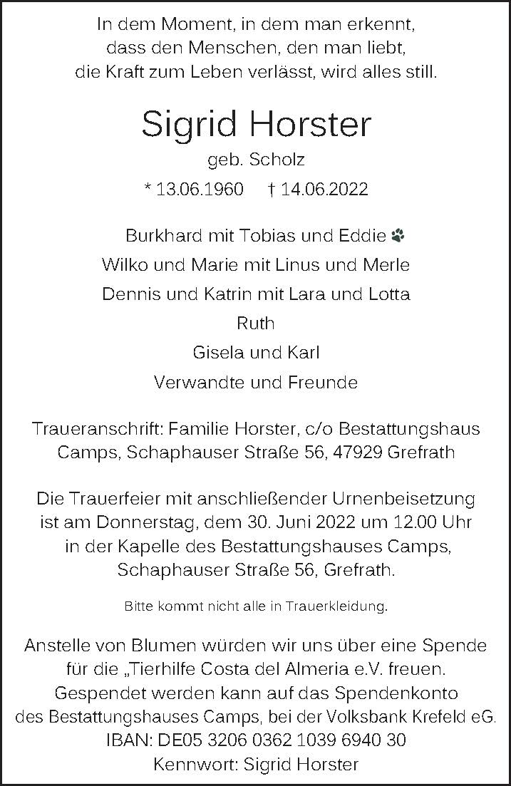 Sigrid Horster