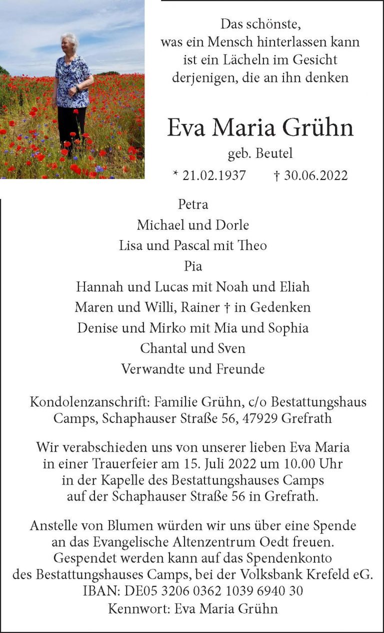 Eva Maria Grühn