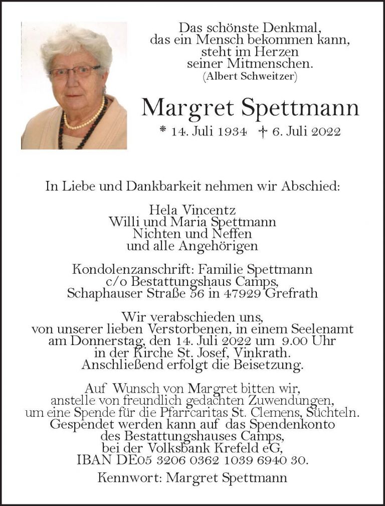 Margret Spettmann