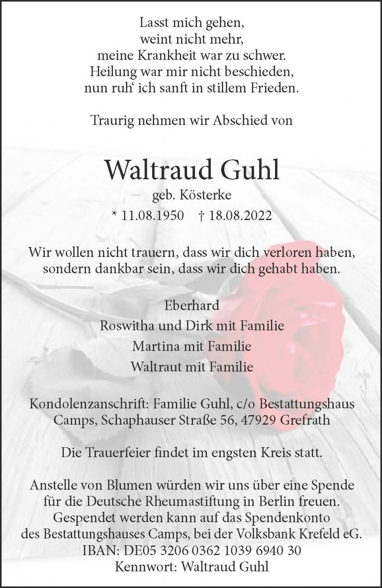Waltraud Guhl