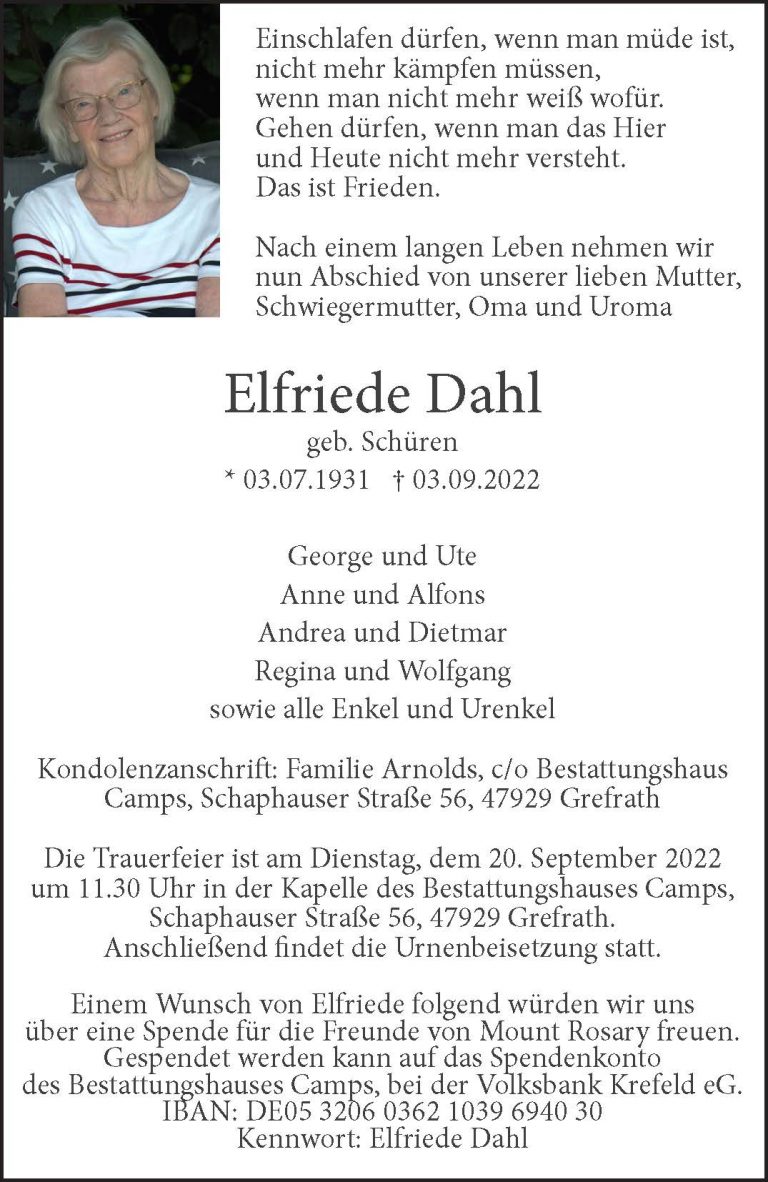 Elfriede Dahl