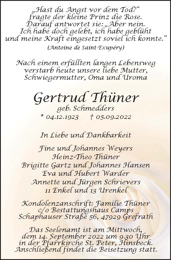 Gertrud Thüner