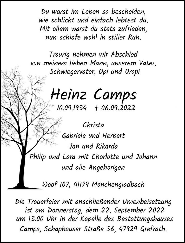 Heinz Camps