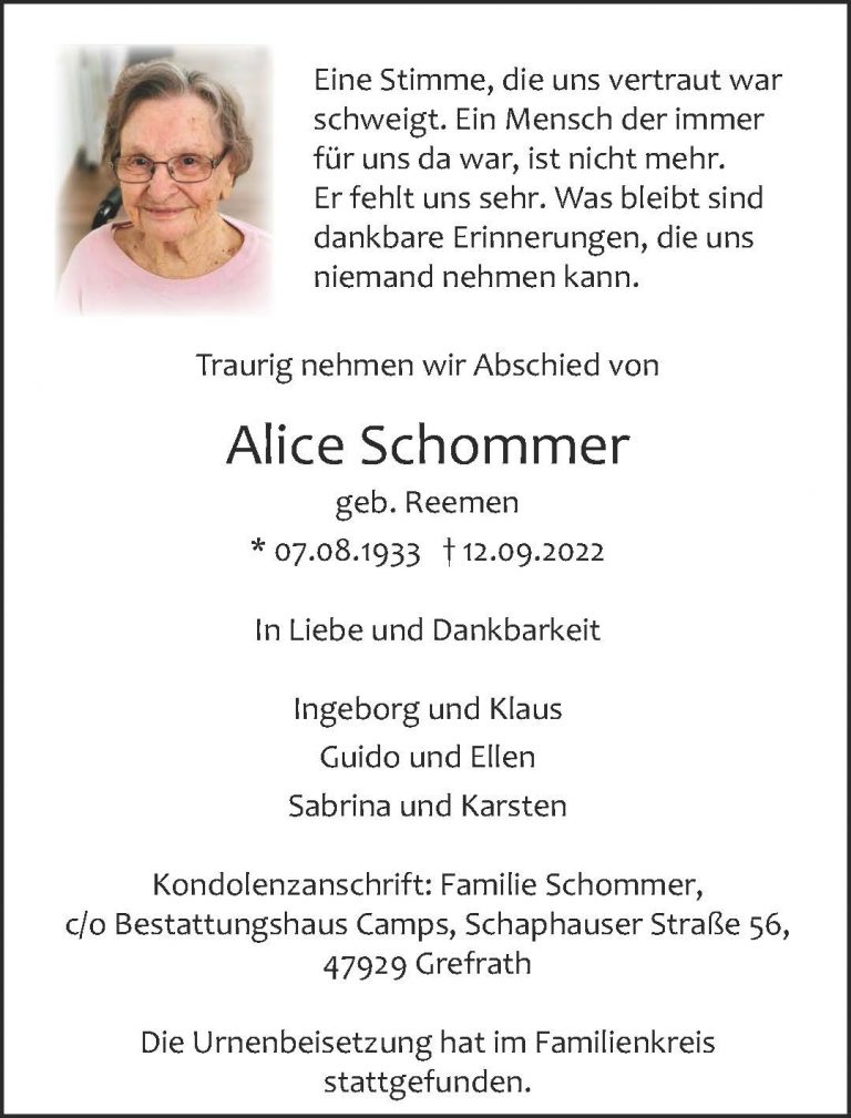 Alice Schommer