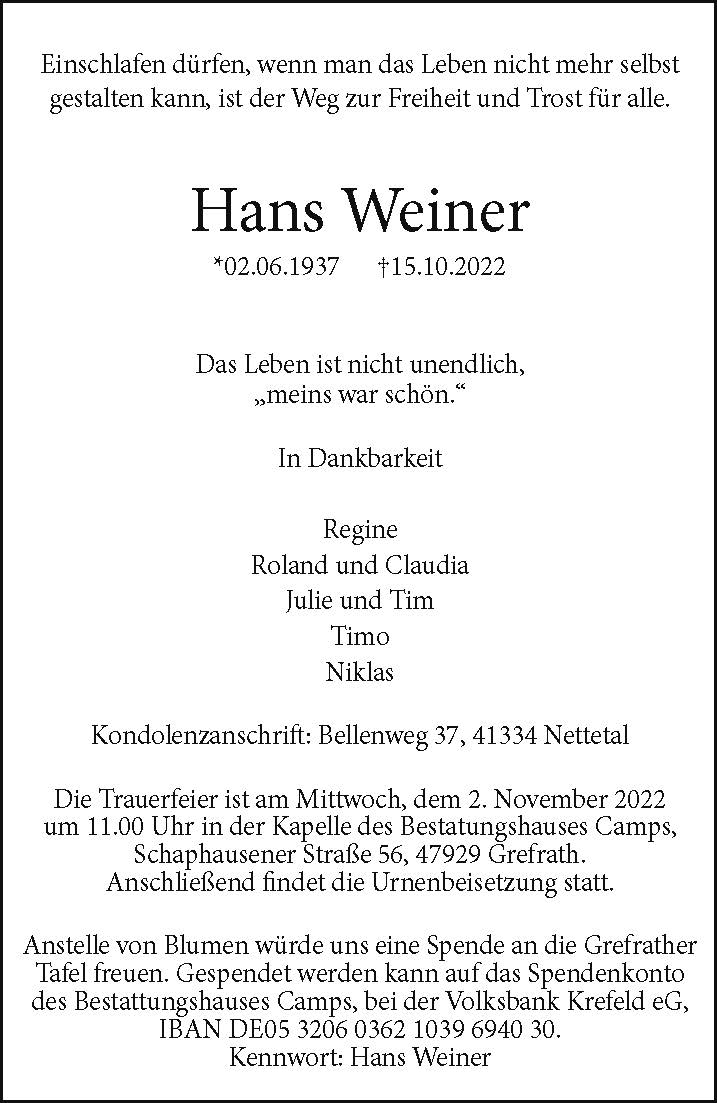 Hans Weiner