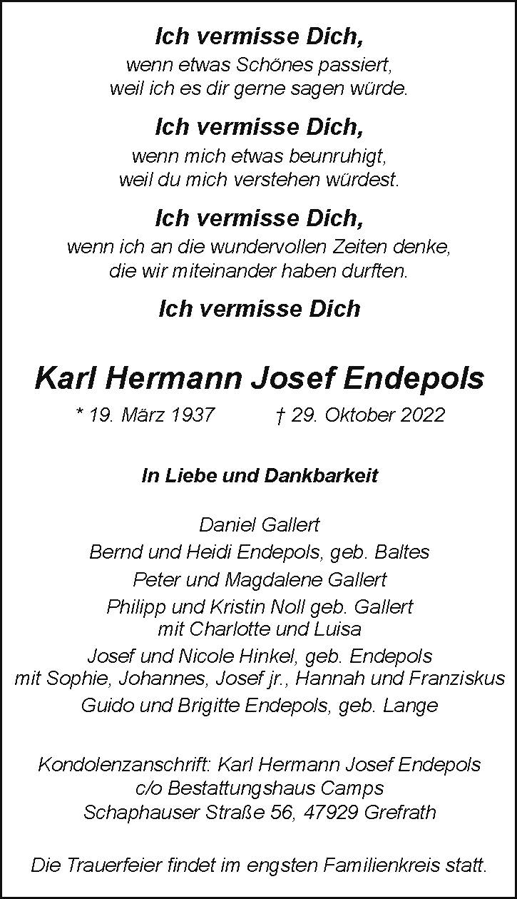 Karl Hermann Josef Endepols