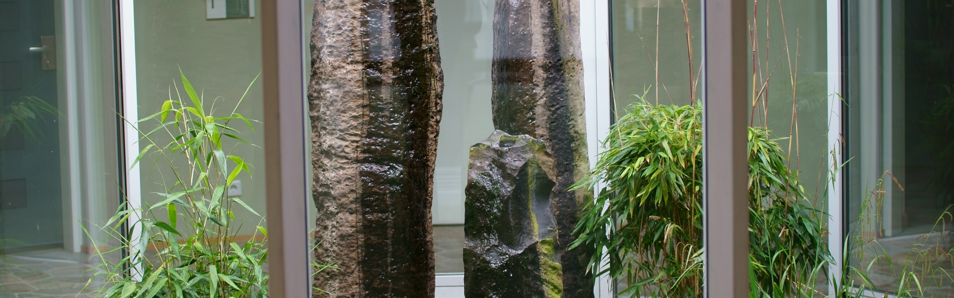 Atrium im Bestattungshaus Camps