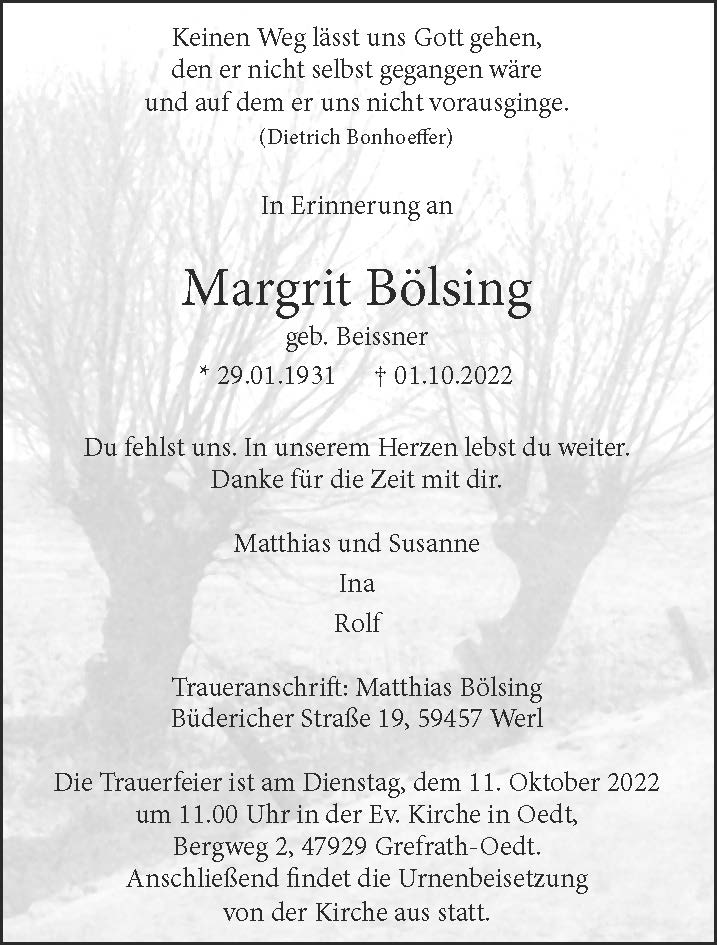 Margrit Bölsing
