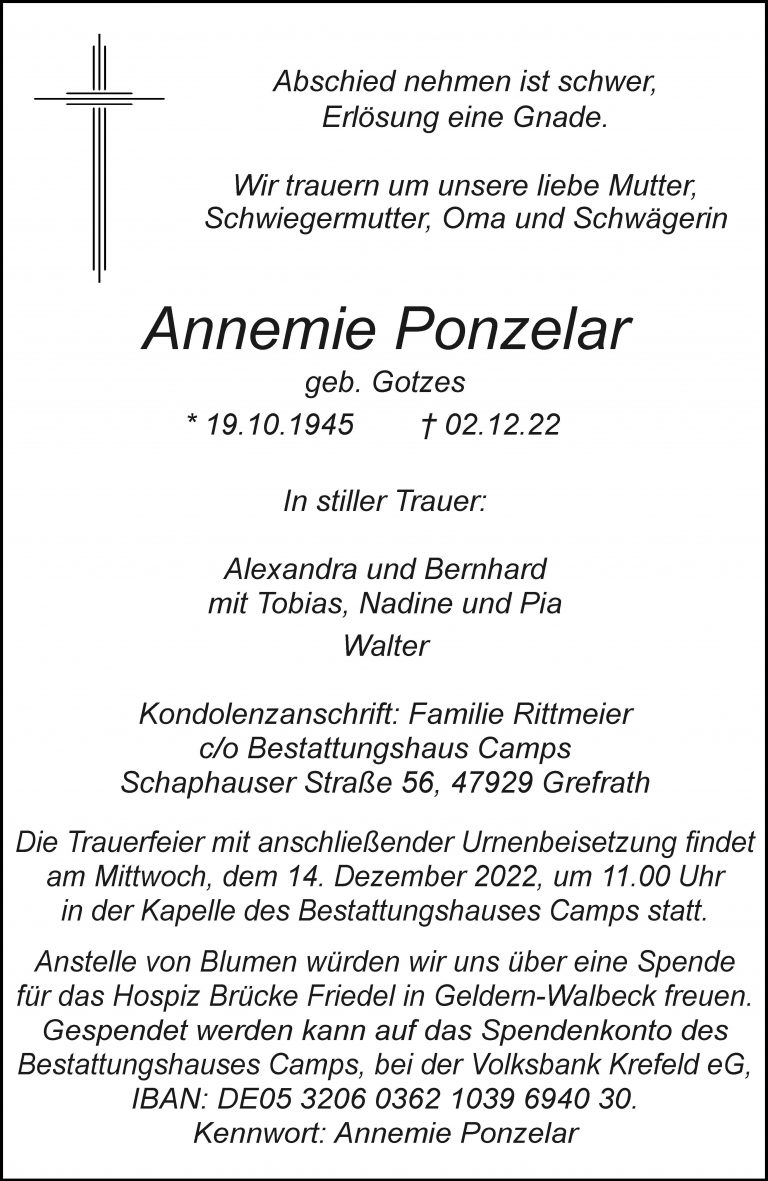 Annemie Ponzelar