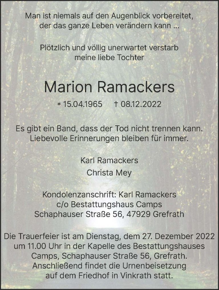 Marion Ramackers
