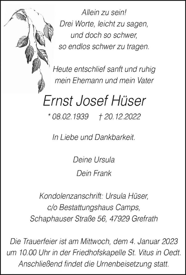 Ernst Josef Hüser