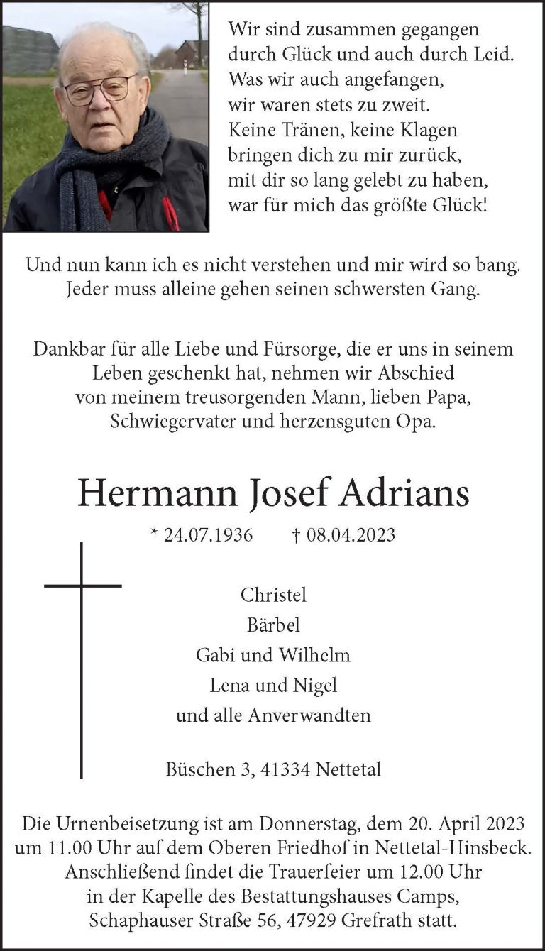Hermann Josef Adrians