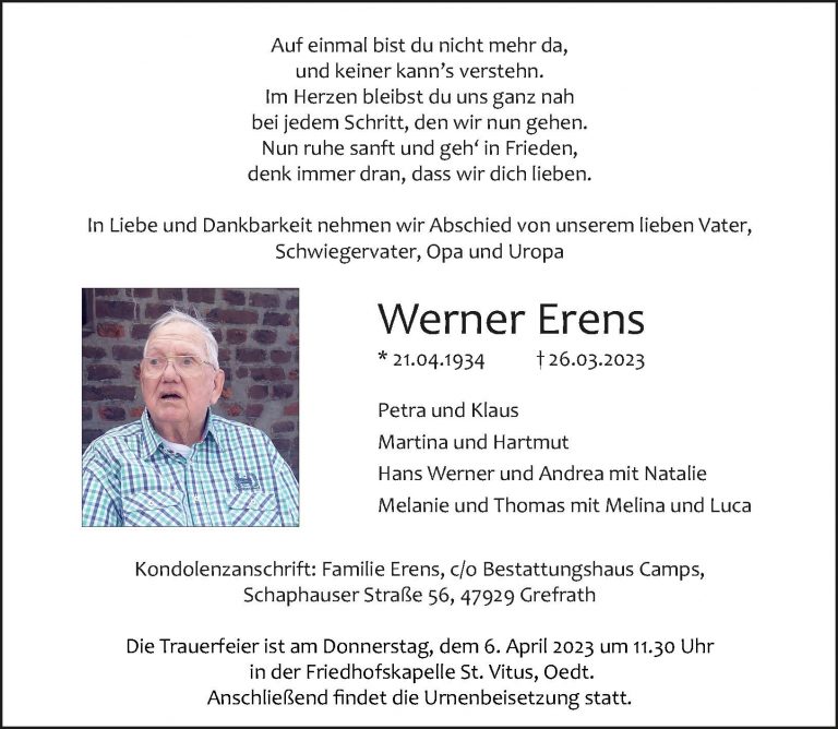 Werner Erens