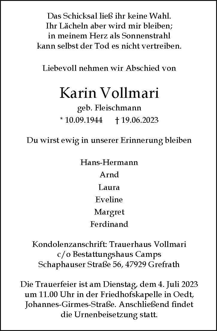 Karin Vollmari