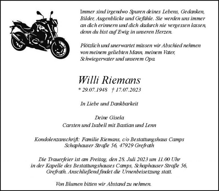 Willi Riemans