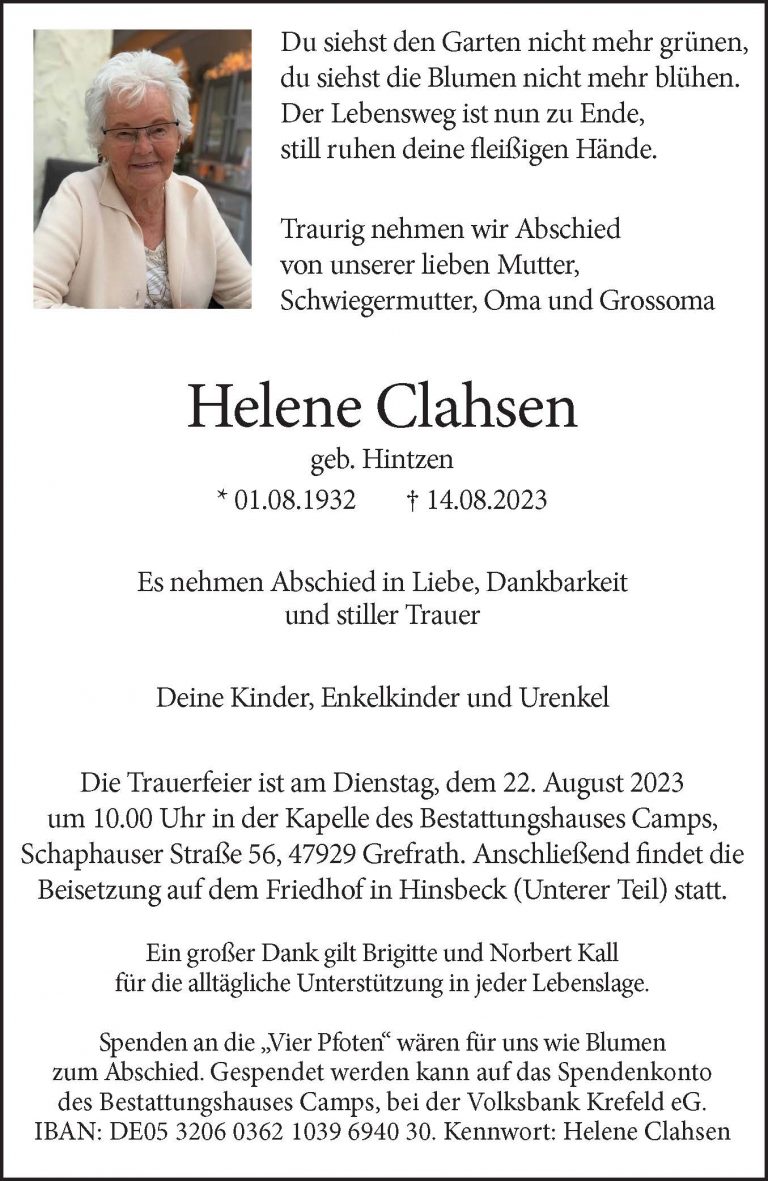 Helene Clahsen