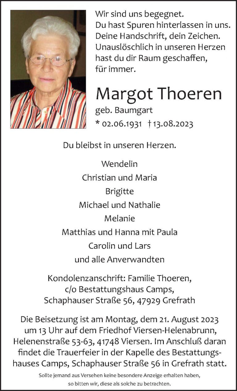 Margot Thoeren