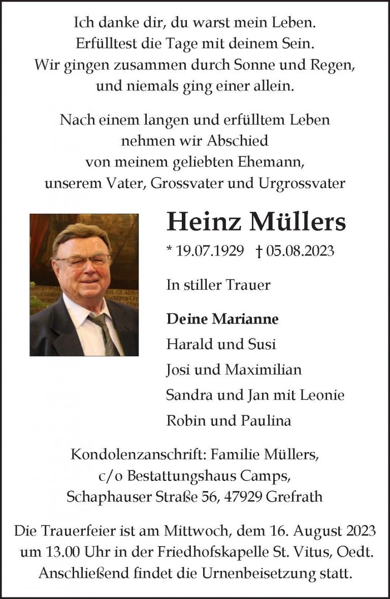 Heinz Müllers