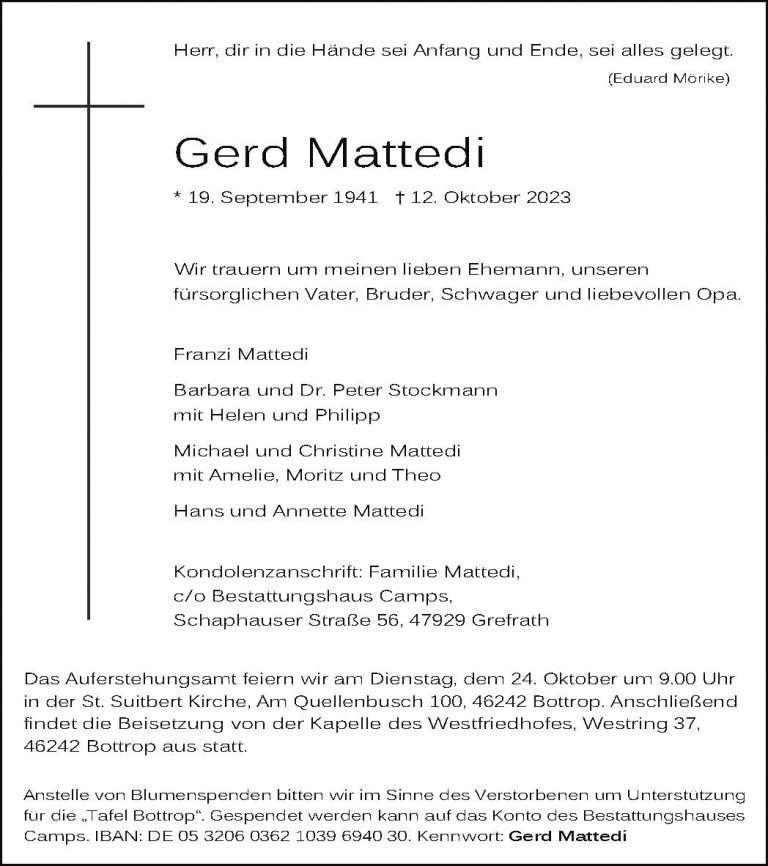 Gerd Mattedi