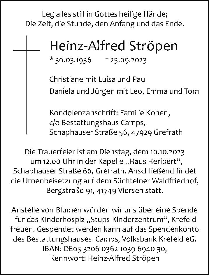 Heinz-Alfred Ströpen