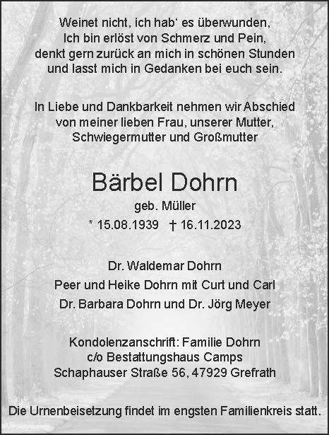Bärbel Dohrn