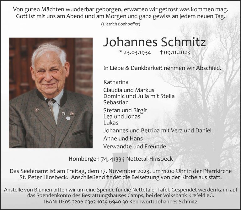Johannes Schmitz