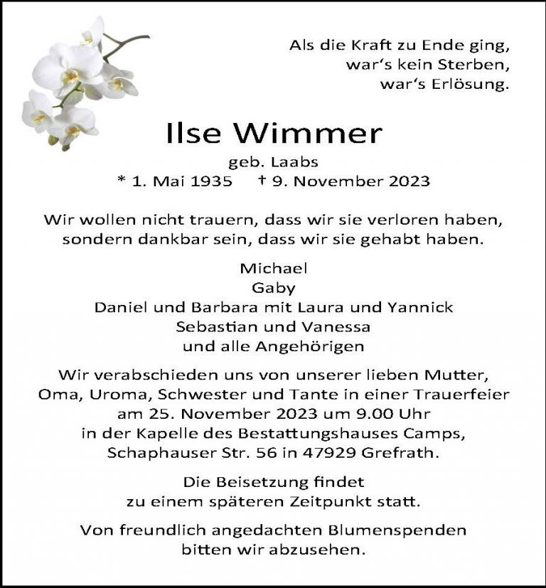 Ilse Wimmer
