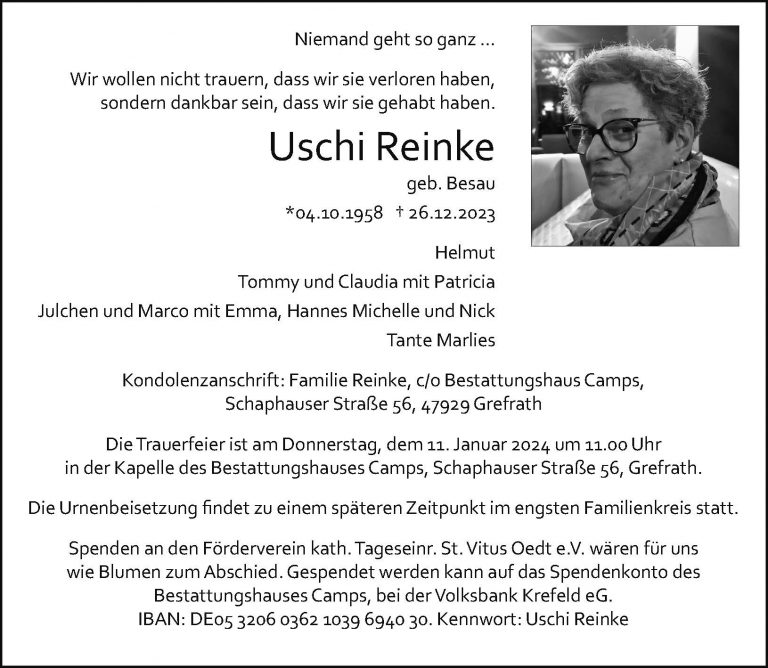 Uschi Reinke