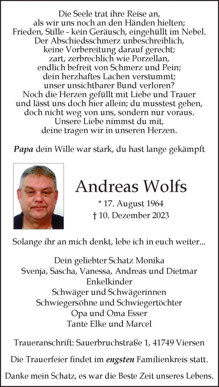 Andreas Wolfs