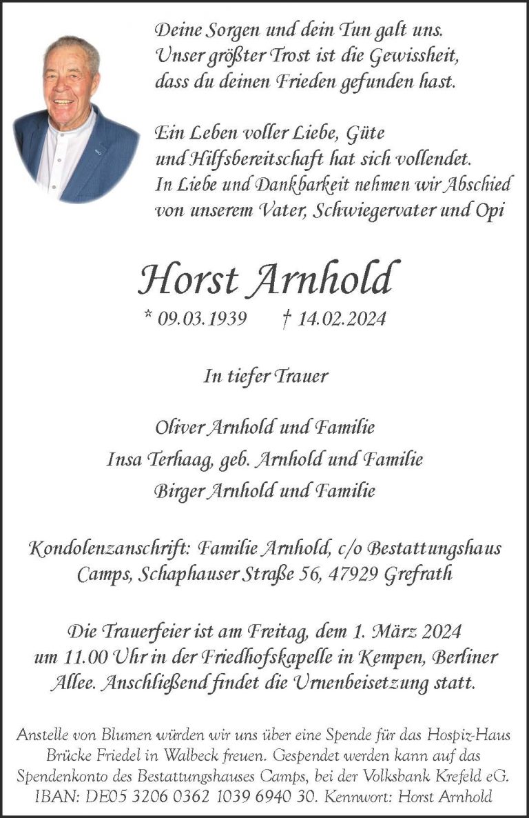 Horst Arnhold